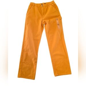 AEROPOSTALE BAGGY CARPENTER JEANS ORANGE
